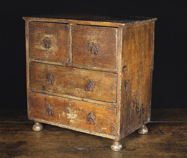 An 18th Century Miniature Painted Chest of Drawers