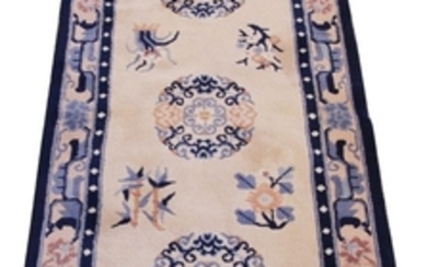 CHINESE HAND WOVEN ORIENTAL RUG