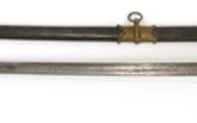 SCHUYLER HARTLEY AND GRAHAM NEW YORK PRESENTATION SWORD AND SCABBARD C19TH C 33