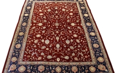 PAKISTAN HAND KNOTTED ROOM SIZE CARPET 11 11