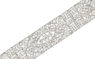 Platinum and Diamond Bracelet