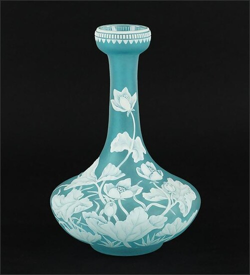 A Cameo Glass Vase.