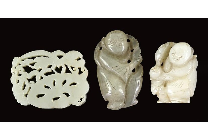 A Chinese Carved Jade Pendant.
