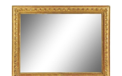 A FRENCH GILTWOOD MIRROR 19TH CENTURY