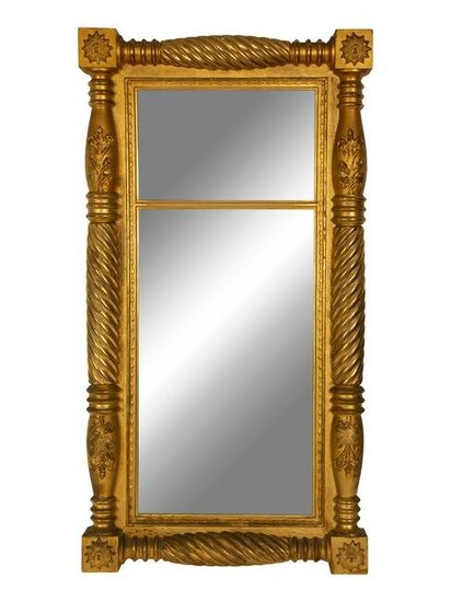 A Federal Giltwood Mirror