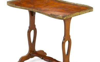 A French Gilt Metal Mounted Marquetry Side Table