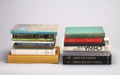 A GROUP OF CHINESE ART REFERENCE BOOKS, 16 VOLUMES