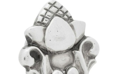 A Georg Jensen Silver Tie Tack or Lapel Pin
