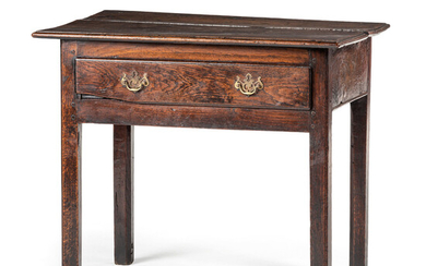 A George III Oak Side Table