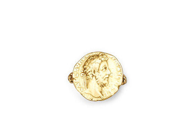 A Gold Roman solidus of Severus Alexander (AD208-235)