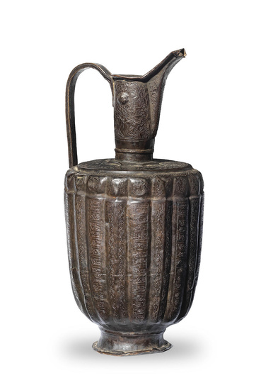 A Khorasan brass ewer Persia, 12th Century