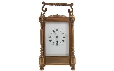 A LATE 19TH CENTURY REPEATER CARRIAGE CLOCK