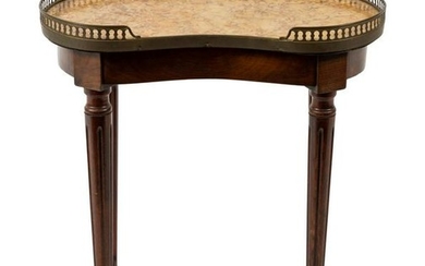 A Louis XVI Style Reniform Table