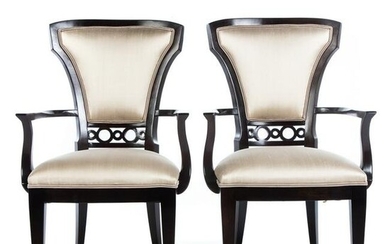 A Pair of Contemporary Arm Chairs