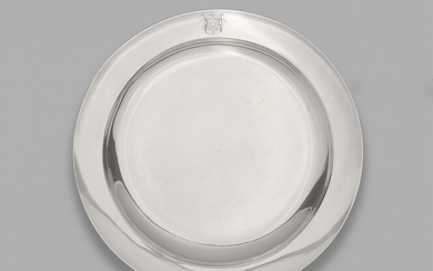 A Parisian silver plate from the Emperor Napoleon I's Service de Campagne