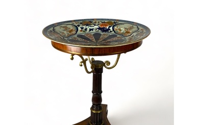 A Regency rosewood and gilt bronze mounted basin or jardinie...
