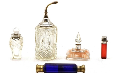 A double ended perfume bottle