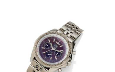 A gentleman's stainless steel chronograph wristwatch,, by Breitling for Bentley