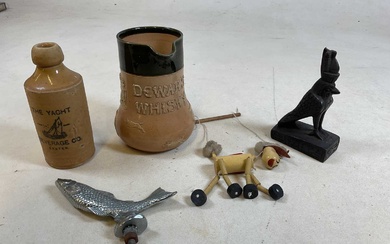 A miscellaneous collection to include Royal Doulton Dewar's whisky jug,...