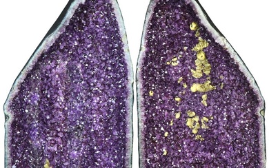AA Quality -Amethyst - Catedral - Geode Pair- 234 kg