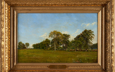 AARON DRAPER SHATTUCK (American, 1832-1928) Late Summer Day, Farmington, CT