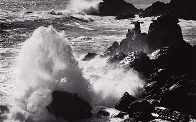 ANSEL ADAMS (1902-1984) Storm Surf, Timber Cove, CA.