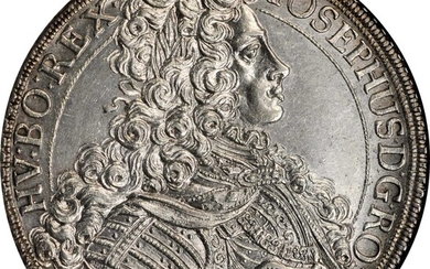 AUSTRIA. Taler, 1705-IMH. Vienna Mint. Joseph I. NGC MS-62.