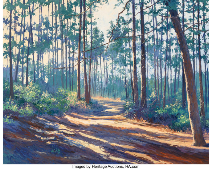 American School (20th Century), Path Through the Pines