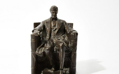 American bronze Abraham Lincoln, after D C French