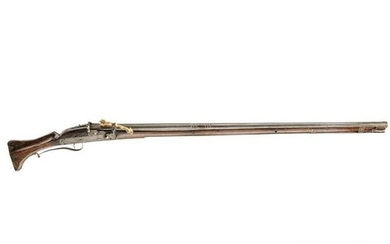 An English matchlock musket, dated 1640