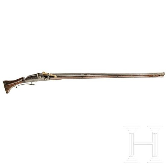 An English matchlock musket, dated 1640
