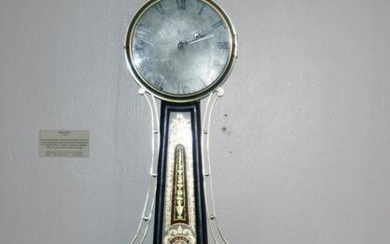 An early 19th century Massachusetts Banjo Clock