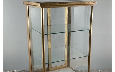 An early to mid 20th century countertop display cabinet, hav...