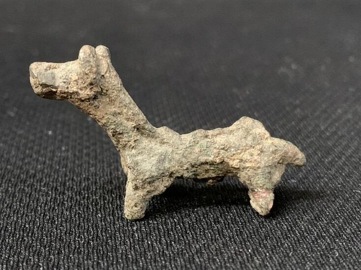 Ancient Bronze Figure Of An Animal, Horse