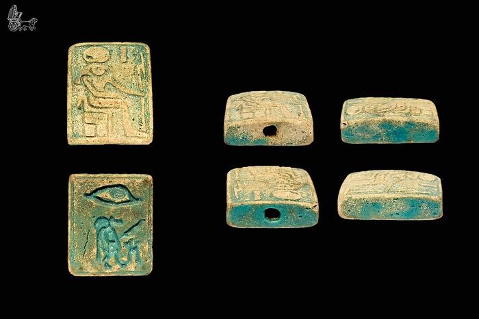 Ancient Egyptian Earthenware Booklet / Amulet