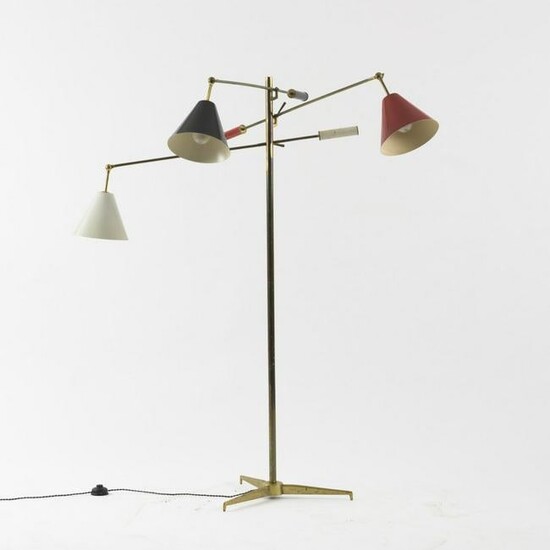 Angelo Lelli, Floor lamp '12128' - 'Triennale', c. 1947