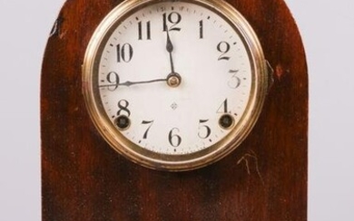 Ansonia Mahogany Beehive Mantle Clock