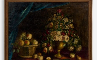 Antique Dutch-Style Oil Still Life (ca. 19th c.)