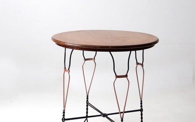 Antique Ice Cream Parlor Table