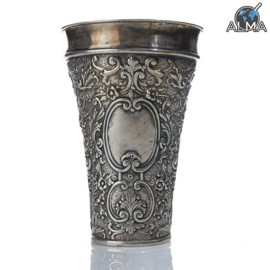 Antique Large-sized 800 Silver German Cup
