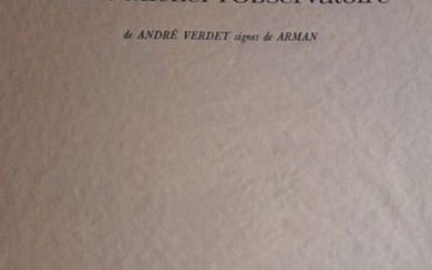 Arman (1928-2005) | Andre Verdet (1913-2004) - Ritournelle pour Saint Michel l' Observatoire de Andre Verdet - Cartella completa
