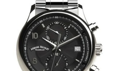 Armand Nicolet - M02-4 Chronograph & Date Datum Automatik - A844AAA-NR-M9742 - from official dealer - Men - 2011-present
