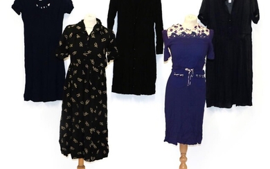 Assorted Circa 1930/40 Dresses, including a For You by Blanes...