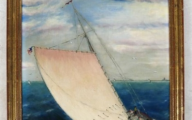 Atelier Bower: Sailing - Oil on Canvas