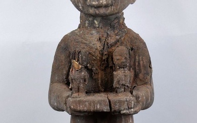 BENIN - Peuple NAGO Importante statue piquet... - Lot 319 - Morand & Morand