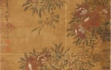 BIRDS AND FLOWERS, ATTRIBUTED TO YUN SHOUPING