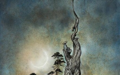 BRIAN FROUD (1947- ) "The Mountain." [CHILDRENS /