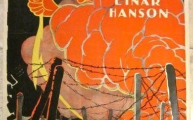 Barbed Wire (1927) 27.5" x 39.5" Swedish Movie Poster