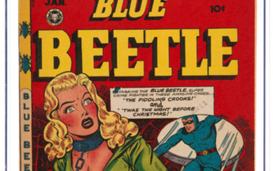 Blue Beetle #52 (Fox Features Syndicate, 1948) CGC VF-...