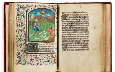 Book of Hours with Illuminated Miniatures. France
